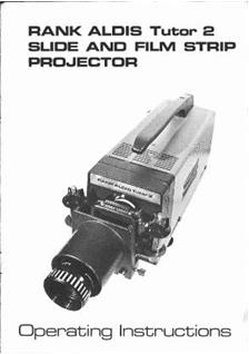 Aldis Ltd Tudor 2 manual. Camera Instructions.
